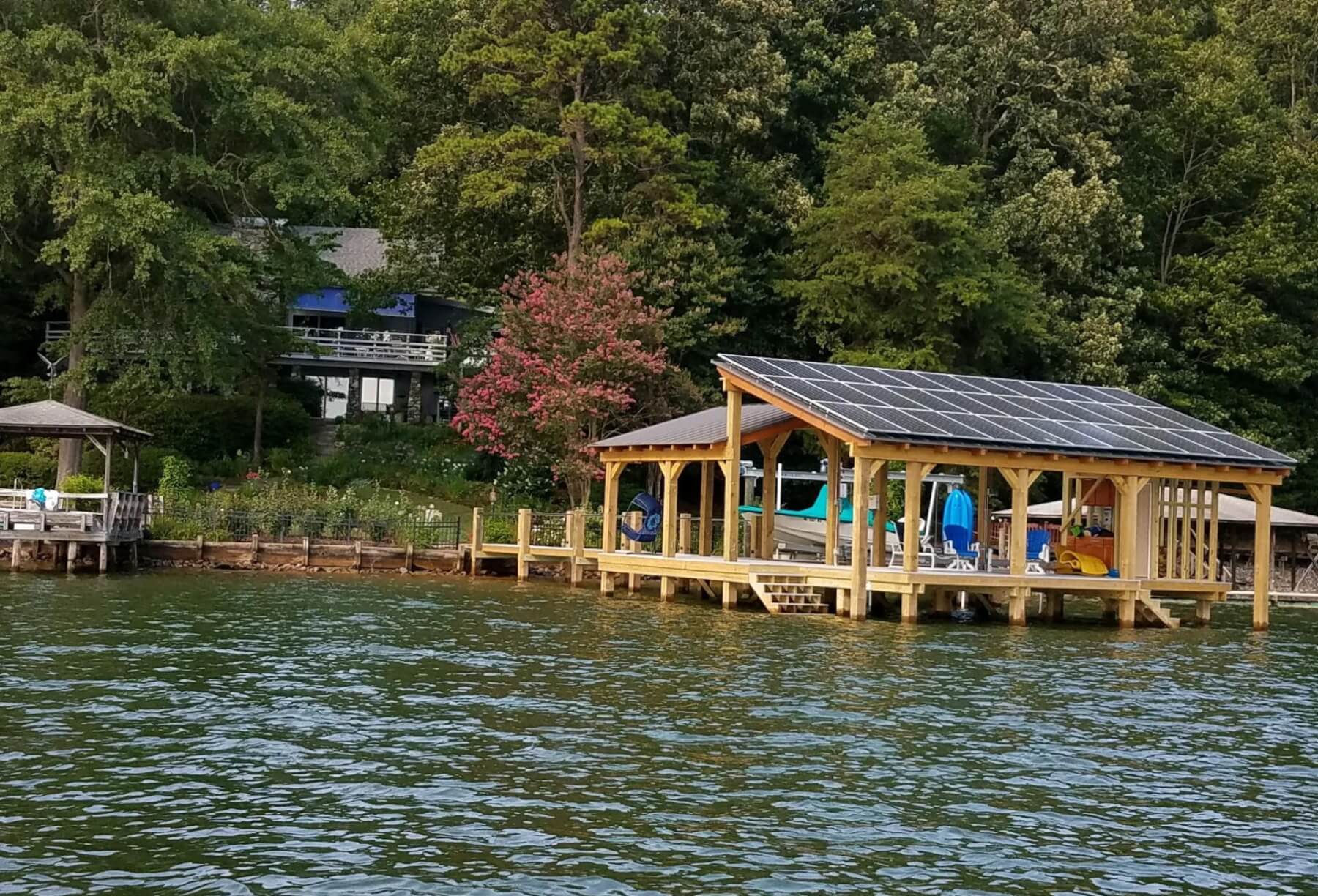 Lake Norman Solar Dock